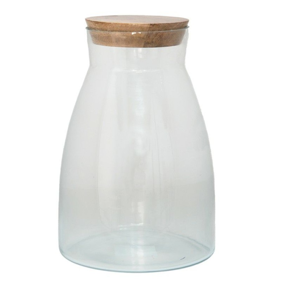 Keuken Clayre & Eef Servetten | Clayre & Eef Voorraadpoto 18X26 Cm Glas Hout